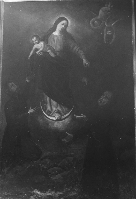 Immacolata Concezione appare a San Gaetano da Thiene e Sant'Andrea Avellino